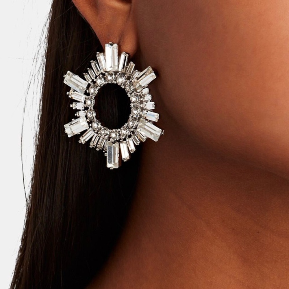AUTHENTIC AMINA MUADDI
Begum Mini Crystal Earrings. Brand New